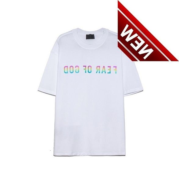 50% off discount 2021 new fog fashion brand couple short sleeve colorful reflective letter round neck loose t-shirt factory direct sale, White;black
50% off discount 2021 new fog fashion brand couple short sleeve colorful reflective letter round neck loose t-shirt factory direct sale, White;black