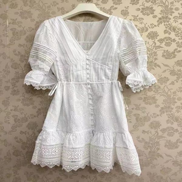 casual dresses sp spring and summer french sweet style v-neck lace stitched bubble sleeve dress women's, Black;gray
casual dresses sp spring and summer french sweet style v-neck lace stitched bubble sleeve dress women's, Black;gray