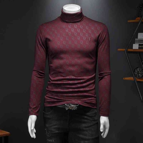 men's clothing brand 2022 autumn winter new korean men's plush thickened printed high collar bottomed shirt two lapel t-shirt, White;black
men's clothing brand 2022 autumn winter new korean men's plush thickened printed high collar bottomed shirt two lapel t-shirt, White;black