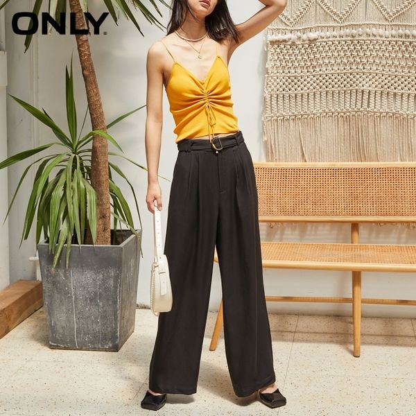 only summer simple high waist wide leg pants wild personality casual women 120314044 220720 220905, Black;white
only summer simple high waist wide leg pants wild personality casual women 120314044 220720 220905, Black;white