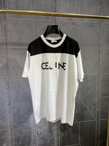 women's t-shirt designer 2021 summer new celi letter mosaic diamond lin loose black short sleeve t-shirt women r935, White
women's t-shirt designer 2021 summer new celi letter mosaic diamond lin loose black short sleeve t-shirt women r935, White