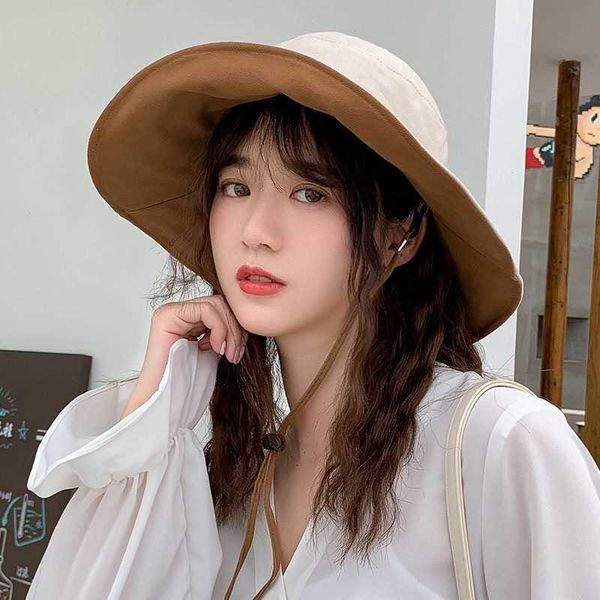 summer ladies reversible wear wide brim sun hat women's casual outdoor beach bucket girls protection fisherman caps, Blue;gray
summer ladies reversible wear wide brim sun hat women's casual outdoor beach bucket girls protection fisherman caps, Blue;gray