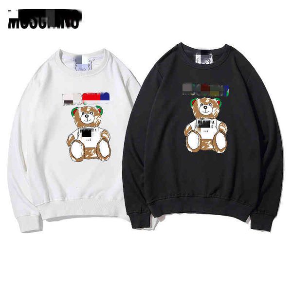 men's hoodies & sweatshirts autumn and winter print color bear round neck sweater men's women's loose korean fashion rmc4, Black
men's hoodies & sweatshirts autumn and winter print color bear round neck sweater men's women's loose korean fashion rmc4, Black