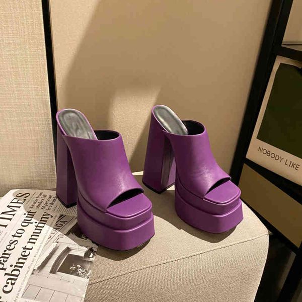 sandals drak purple platform sandals mules leather slides chunky block high heels slip-on open toe women luxury designers street style shoes, Black
sandals drak purple platform sandals mules leather slides chunky block high heels slip-on open toe women luxury designers street style shoes, Black