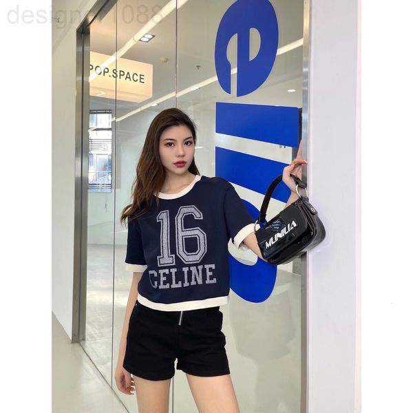 women's t-shirt designer 22ss spring and summer new apricot thread splicing small short coat is versatile easy to wear, the body small,, White
women's t-shirt designer 22ss spring and summer new apricot thread splicing small short coat is versatile easy to wear, the body small,, White