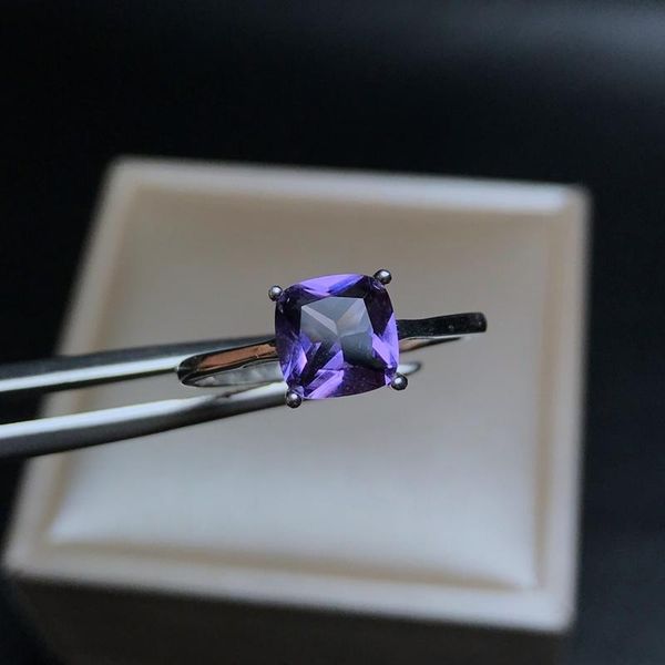 cluster rings natural amethyst ring 925 sterling silver color beautiful women's birthday gift special offercluster, Golden;silver
cluster rings natural amethyst ring 925 sterling silver color beautiful women's birthday gift special offercluster, Golden;silver