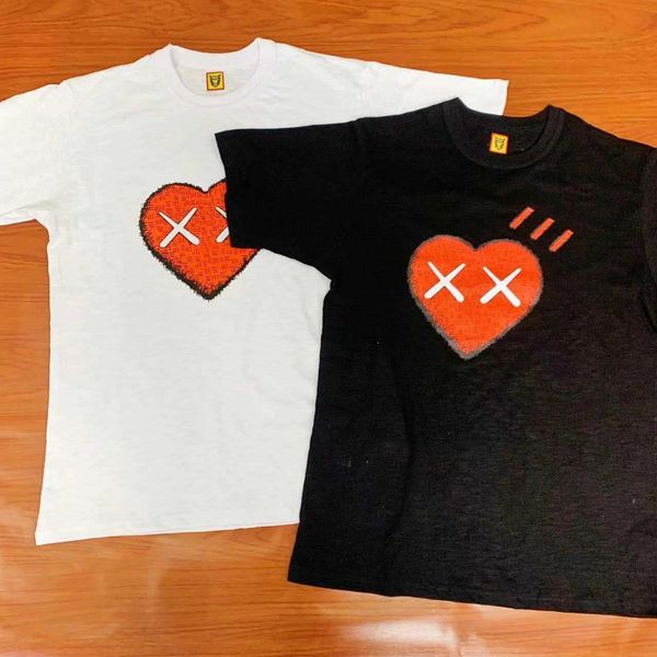 branded human made kaws co love polar bear print couple bamboo cotton round neck short sleeve t-shirt for men and women, White;black
branded human made kaws co love polar bear print couple bamboo cotton round neck short sleeve t-shirt for men and women, White;black