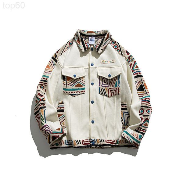 men's jackets designer atn menswear | 2022 spring dress ethnic style splicing lapel coat men's fashion brand street loose bf jacke, Black;brown
men's jackets designer atn menswear | 2022 spring dress ethnic style splicing lapel coat men's fashion brand street loose bf jacke, Black;brown