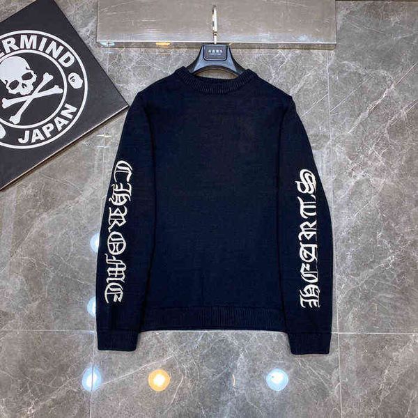 fashion hoodies for men and women high version autumn winter arm sanskrit embroidery simple wool knitted, Black
fashion hoodies for men and women high version autumn winter arm sanskrit embroidery simple wool knitted, Black
