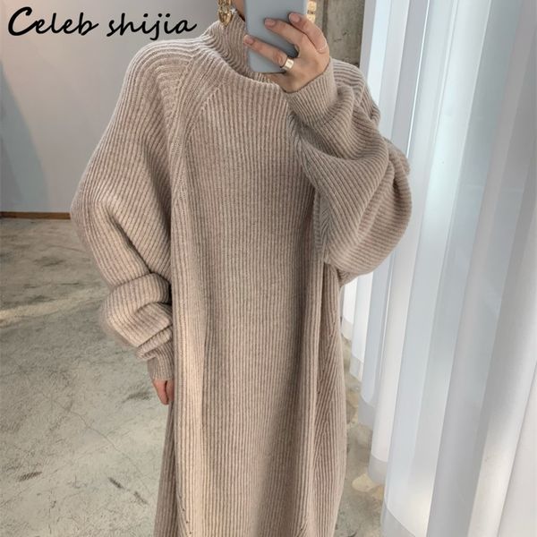 retro turtleneck woolen dress for women thicken striped autumn oversized long knit dresses female winter sweater clothing 220330, Black;gray
retro turtleneck woolen dress for women thicken striped autumn oversized long knit dresses female winter sweater clothing 220330, Black;gray