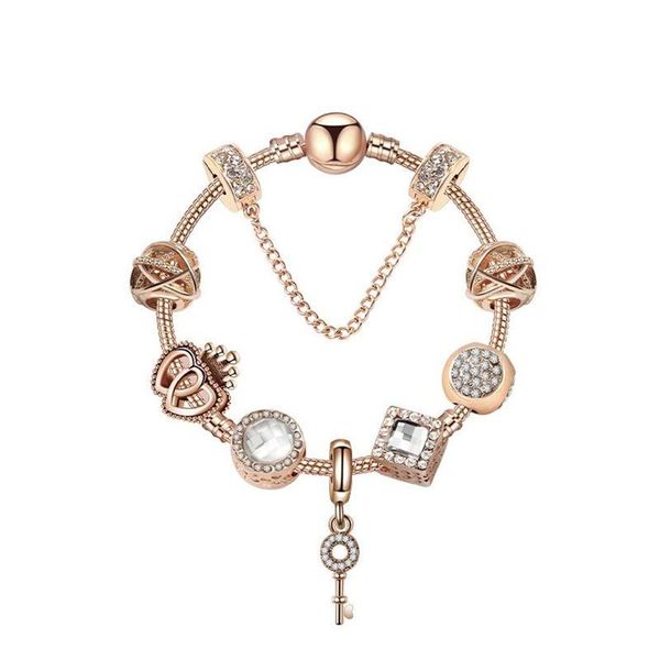 original pandoras 925 silver rose gold crystal lock pendant bracelet diy beads charm safety chain bracelets jewelry holiday gift296f, Golden;silver
original pandoras 925 silver rose gold crystal lock pendant bracelet diy beads charm safety chain bracelets jewelry holiday gift296f, Golden;silver