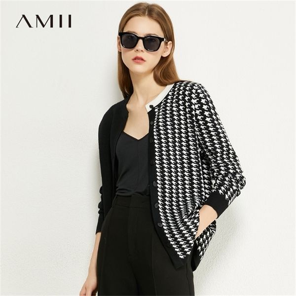 amii minimalism autumn female cardigan fashion knitted spliced full sleeve single-breasted sweaters for women 12030389 201224, White;black
amii minimalism autumn female cardigan fashion knitted spliced full sleeve single-breasted sweaters for women 12030389 201224, White;black