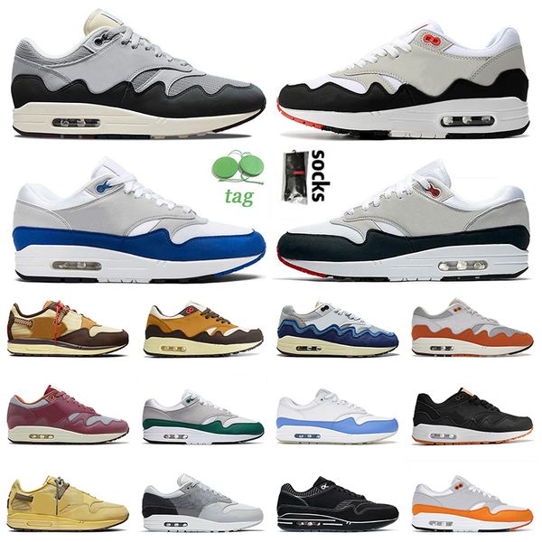 sports running shoes cushion 1 87 sneakers patta black grey obsidian anniversary royal cactus jack magma orange london mens women trainers j, White;red
sports running shoes cushion 1 87 sneakers patta black grey obsidian anniversary royal cactus jack magma orange london mens women trainers j, White;red