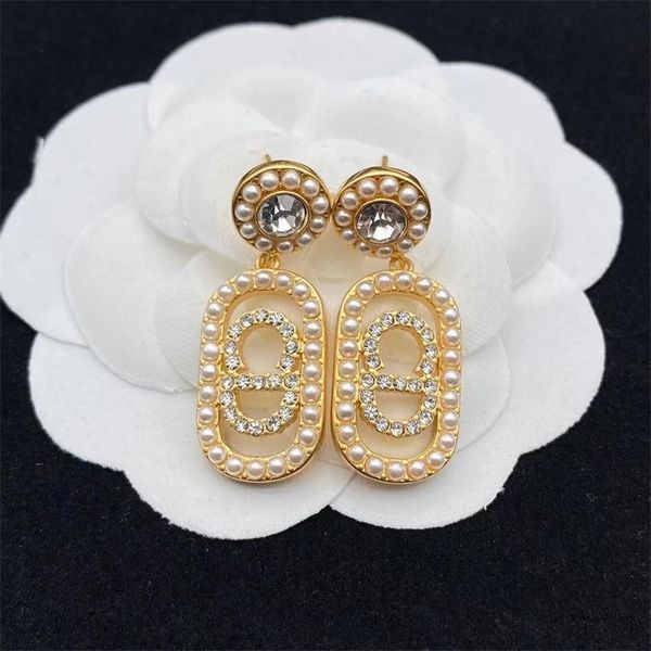 jewelry store outlets earrings minority design sense pearl letters rhinestone women's net red live broadcast of the same earrings, Golden
jewelry store outlets earrings minority design sense pearl letters rhinestone women's net red live broadcast of the same earrings, Golden