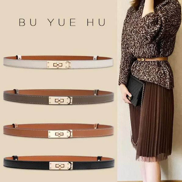 h family classical belts for women designer leather smooth buckle 2 color matching sweater skirt dress waist decoration kelly suit321e, Black;brown
h family classical belts for women designer leather smooth buckle 2 color matching sweater skirt dress waist decoration kelly suit321e, Black;brown