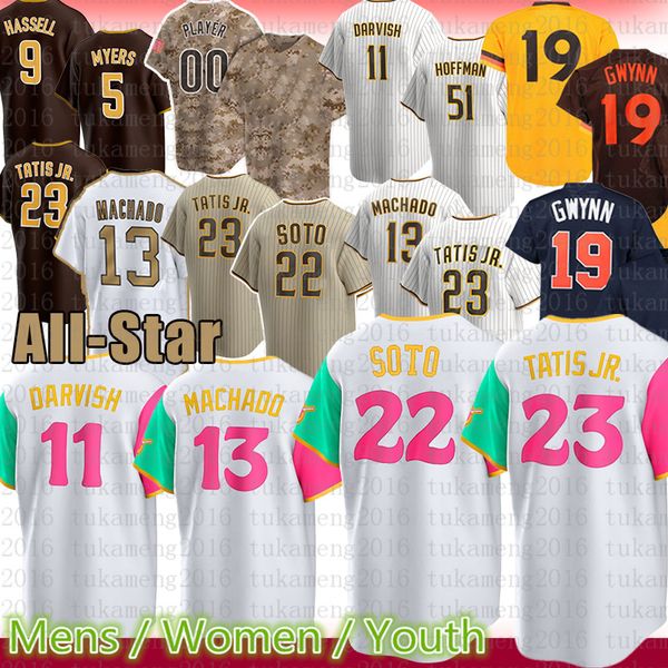 22 juan soto 23 fernando tatis jr. san diego baseball jersey 13 manny machado tony gwynn wil myers yu darvish jake cronenworth joe musgrove, Blue;black
22 juan soto 23 fernando tatis jr. san diego baseball jersey 13 manny machado tony gwynn wil myers yu darvish jake cronenworth joe musgrove, Blue;black