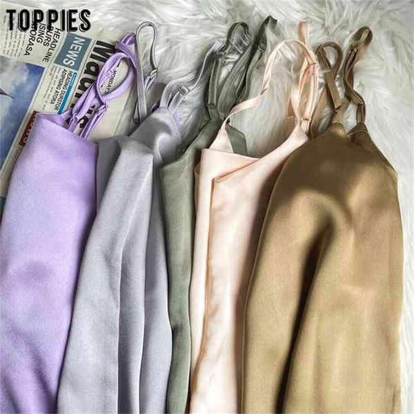 summer women satin camis vintage luxury imitation silk shiny camisole solid color tank 210401, White
summer women satin camis vintage luxury imitation silk shiny camisole solid color tank 210401, White