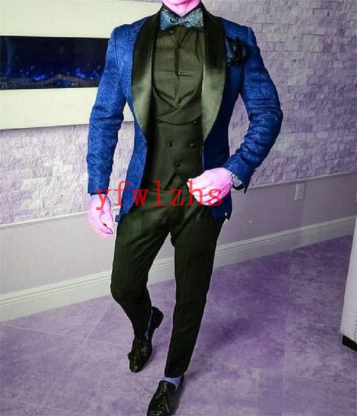 wedding tuxedos embossing men suits groomsmen shawl lapel groom tuxedos wedding/prom man blazer jacket pants vest tie w1071, Black;gray
wedding tuxedos embossing men suits groomsmen shawl lapel groom tuxedos wedding/prom man blazer jacket pants vest tie w1071, Black;gray