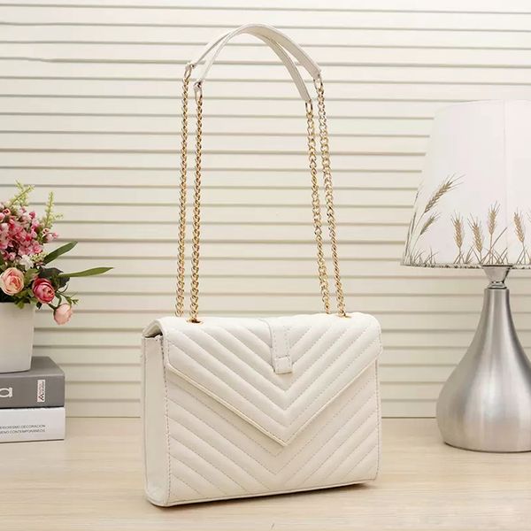new high qulity bags classic womens handbags ladies chain composite tote pu leather clutch shoulder bag female purse multiple color
new high qulity bags classic womens handbags ladies chain composite tote pu leather clutch shoulder bag female purse multiple color
