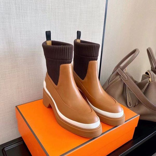 classical brand design woman winter thick bottm casaul boots femal mixed color elastic sock boot black brown leather boots
classical brand design woman winter thick bottm casaul boots femal mixed color elastic sock boot black brown leather boots