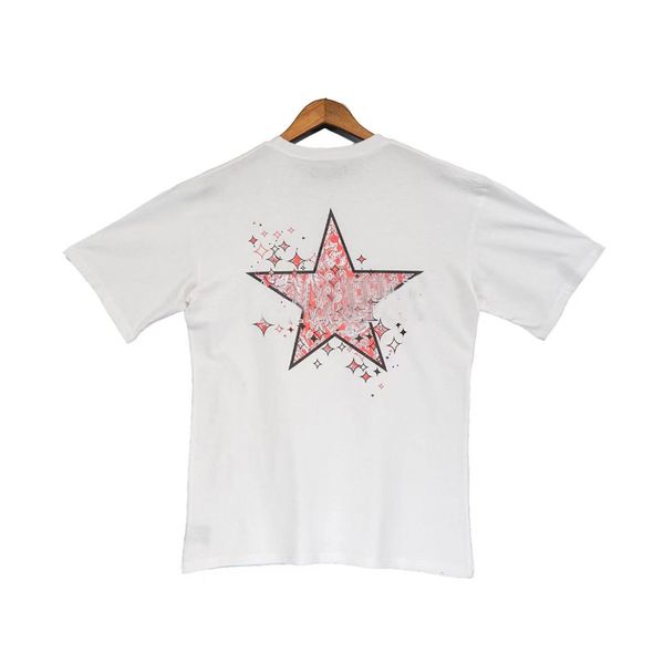 tees tshirt ummer fashion mens womens designers t shirts sleeve luxurys letter tshirts clothing high street loose short sleeved, White;black