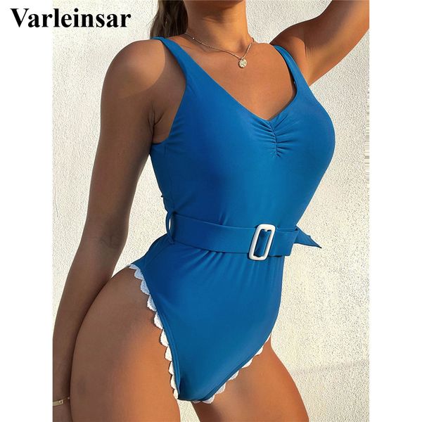 frilled backless with belt one piece swimsuit women swimwear female scalloped high cut bather bathing suit swim lady v3275, White;black
frilled backless with belt one piece swimsuit women swimwear female scalloped high cut bather bathing suit swim lady v3275, White;black