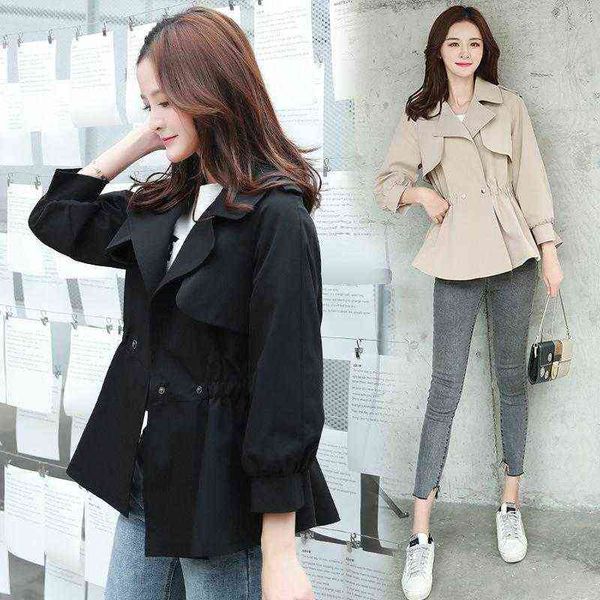 women's trench coats woman cloth windbreaker woman's spring female coat women jacket autumn 2021 clothing mujeres abrigos lxr230 t, Tan;black
women's trench coats woman cloth windbreaker woman's spring female coat women jacket autumn 2021 clothing mujeres abrigos lxr230 t, Tan;black
