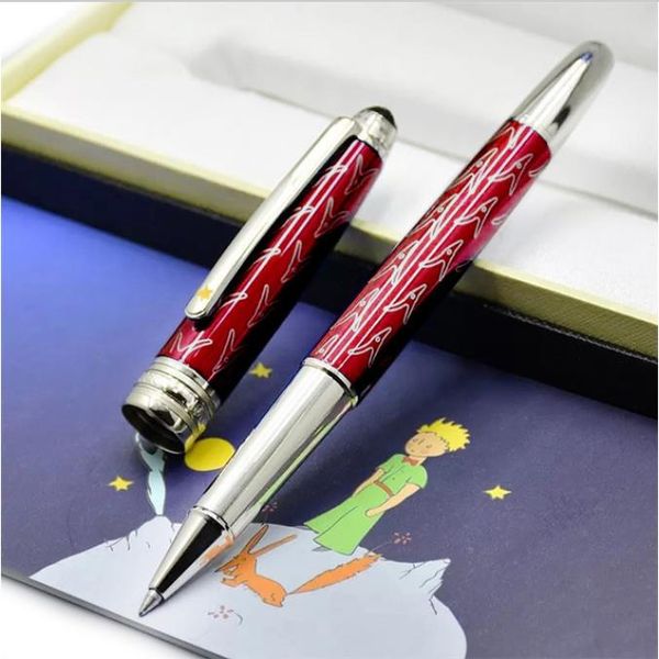 promotion pen le petit prince 163 sliver wave cap rollerball pens luxury m stationery writing smooth with serial number brown barrel, Blue;orange
promotion pen le petit prince 163 sliver wave cap rollerball pens luxury m stationery writing smooth with serial number brown barrel, Blue;orange
