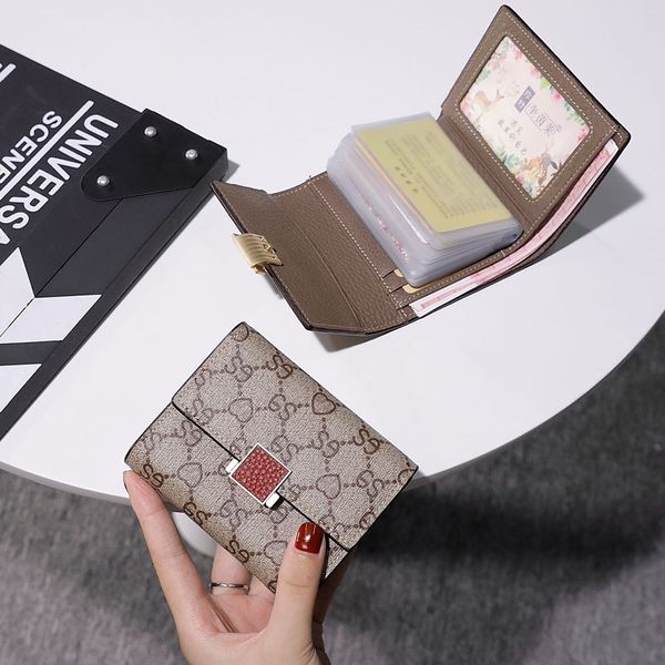 wallet 2022 fashion driver's license card bag one package women's small and thin multi slot short, Red;black
wallet 2022 fashion driver's license card bag one package women's small and thin multi slot short, Red;black