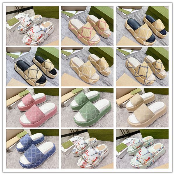 2022 designer fashion thick soled slippers letter slides women's platform wedge sandals beach high heels matching box size 35-44, Black
2022 designer fashion thick soled slippers letter slides women's platform wedge sandals beach high heels matching box size 35-44, Black