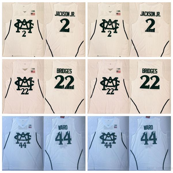 ncaa college basketball 22 miles bridges jersey 44 emma ward 2 jaren jackson jr uniform university white team color stitched for sport fans, Black
ncaa college basketball 22 miles bridges jersey 44 emma ward 2 jaren jackson jr uniform university white team color stitched for sport fans, Black