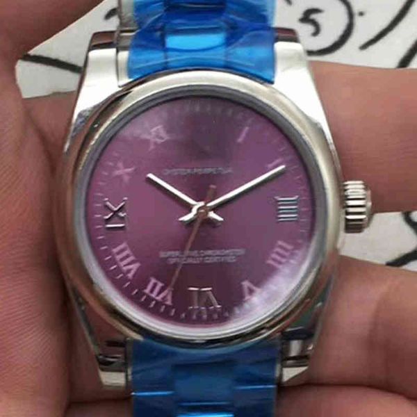 luxury mens mechanical watch automatic log purple table 31 brand wristwatch, Slivery;brown
luxury mens mechanical watch automatic log purple table 31 brand wristwatch, Slivery;brown