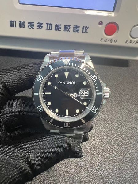 bp factory old modle mens watch 2813 asian movement automatic mechanical 40mm business wristwatches life waterproof stainless steel wristwat, Slivery;brown
bp factory old modle mens watch 2813 asian movement automatic mechanical 40mm business wristwatches life waterproof stainless steel wristwat, Slivery;brown