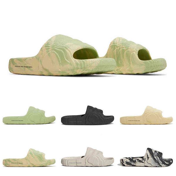 2022 men women slides designer adilette 22 slipper magic lime desert sand green glow orange resin beach shoes outdoor mens slippers 64m3, Black
2022 men women slides designer adilette 22 slipper magic lime desert sand green glow orange resin beach shoes outdoor mens slippers 64m3, Black