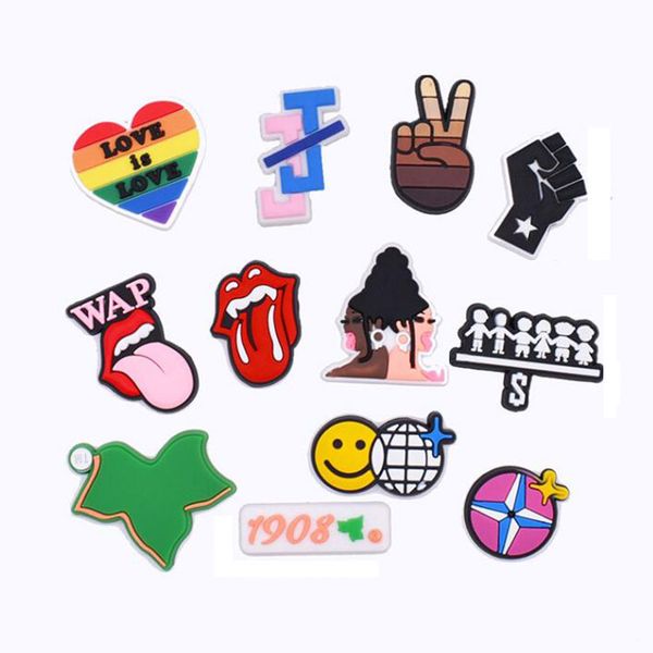 wholesale colorfuls croc charms fashion shoe accessories pvc shoecharms buckle decoriation part christmas party gift, White;pink
wholesale colorfuls croc charms fashion shoe accessories pvc shoecharms buckle decoriation part christmas party gift, White;pink