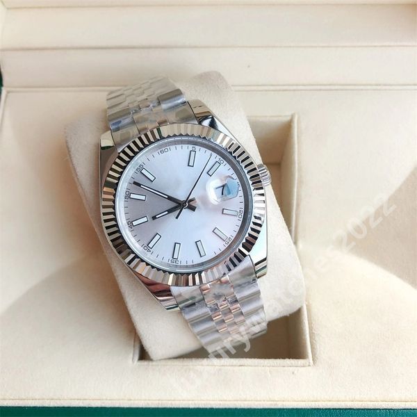 fashion mens watch zr facotry silver dial 41mm asia 2813 automatic movement mechanical stainless steel jubilee men designer wristwatches, Slivery;brown
fashion mens watch zr facotry silver dial 41mm asia 2813 automatic movement mechanical stainless steel jubilee men designer wristwatches, Slivery;brown