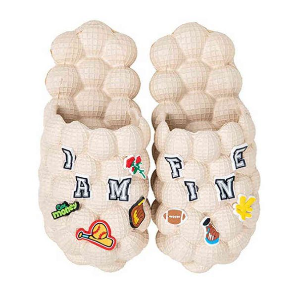 slippers personalized lychee bubble female spring summer flip flops for women beach slipper ladies 220714, Black
slippers personalized lychee bubble female spring summer flip flops for women beach slipper ladies 220714, Black
