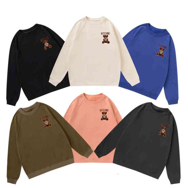 men's hoodies & sweatshirts spring loose casual letter cartoon golden bear print round neck pullover long sleeve sweater for men and wo, Black
men's hoodies & sweatshirts spring loose casual letter cartoon golden bear print round neck pullover long sleeve sweater for men and wo, Black