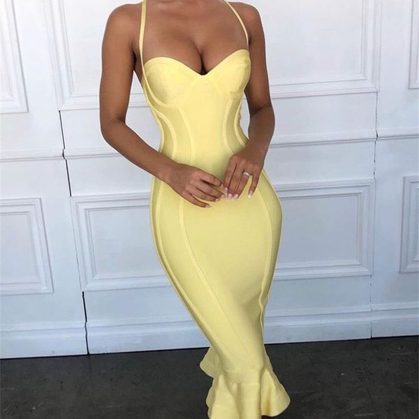 pink yellow knee length rayon bandage dress evening party elegant dress t200113, White;black
pink yellow knee length rayon bandage dress evening party elegant dress t200113, White;black