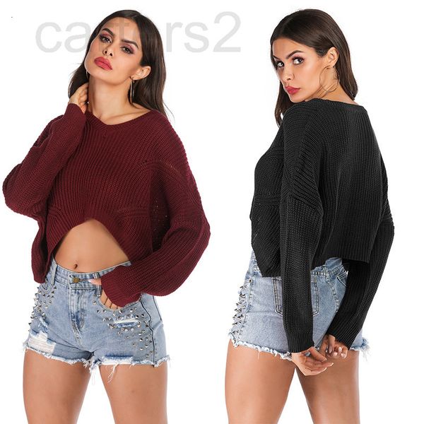 women's sweaters designer 2022 women's spring new open navel knitted bat long sleeve bottomed sweater iu9q2022, White;black
women's sweaters designer 2022 women's spring new open navel knitted bat long sleeve bottomed sweater iu9q2022, White;black