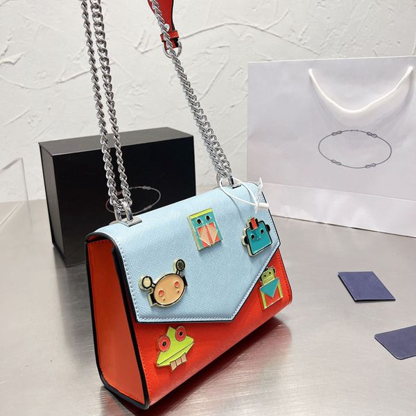 ltalian designer july new shoulder bag women's luxury original fabric leather chain diagonal bags fashion robot net red goddess handbag
ltalian designer july new shoulder bag women's luxury original fabric leather chain diagonal bags fashion robot net red goddess handbag