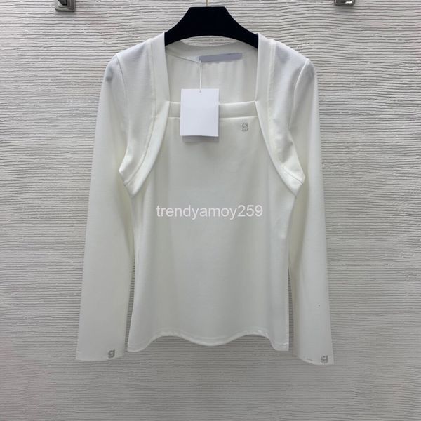 women's knits & tees early autumn simple letter heavy industry drill pattern square neck long sleeve t-shirt bottomed shirt, White
women's knits & tees early autumn simple letter heavy industry drill pattern square neck long sleeve t-shirt bottomed shirt, White