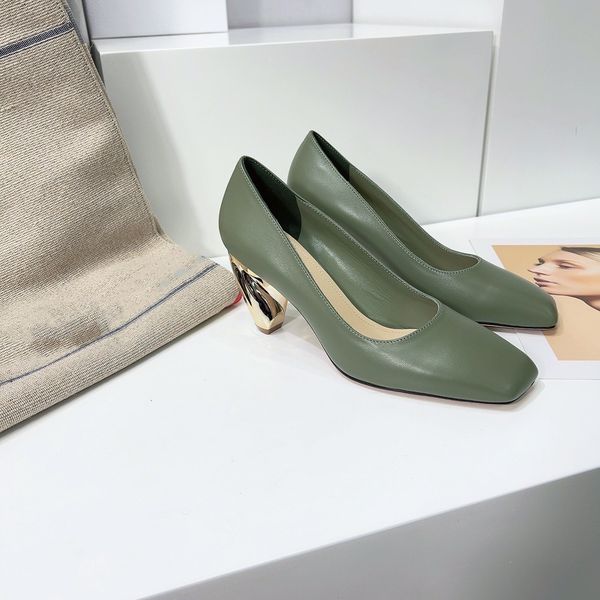 new spring high heel block heel sandals calfskin square toe shallow temperament shoes genuine leather, Black
new spring high heel block heel sandals calfskin square toe shallow temperament shoes genuine leather, Black