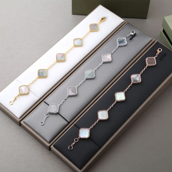 clover bracelet charm bracelets gold chain designer bangle links love braclets armband gold love bangles chains braclet pulsera bracciale, Black
clover bracelet charm bracelets gold chain designer bangle links love braclets armband gold love bangles chains braclet pulsera bracciale, Black