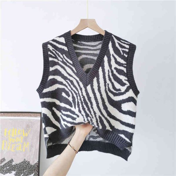 women's sweaters baida college style waistcoat women's spring korean version foreign loose knitted outer wear e0ka, White;black
women's sweaters baida college style waistcoat women's spring korean version foreign loose knitted outer wear e0ka, White;black
