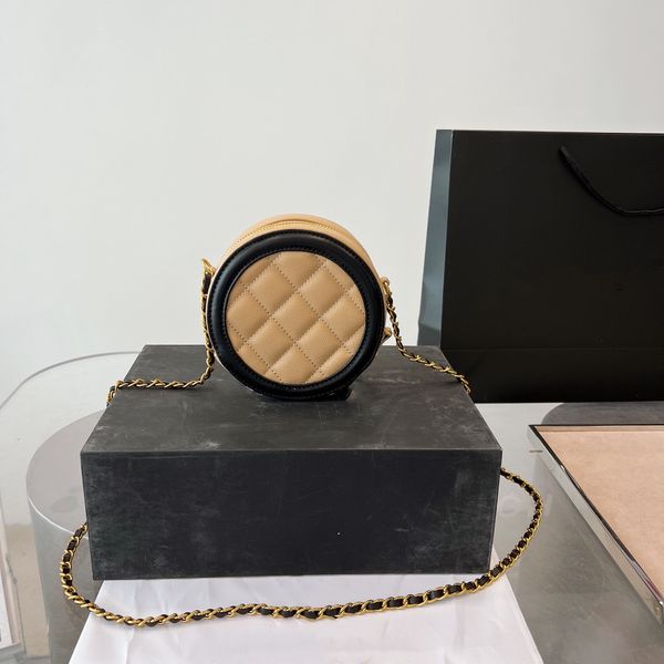 round cake bag spring and summer new product little fairy chain with leather strap classic design cake shoulder bag hand carry
round cake bag spring and summer new product little fairy chain with leather strap classic design cake shoulder bag hand carry