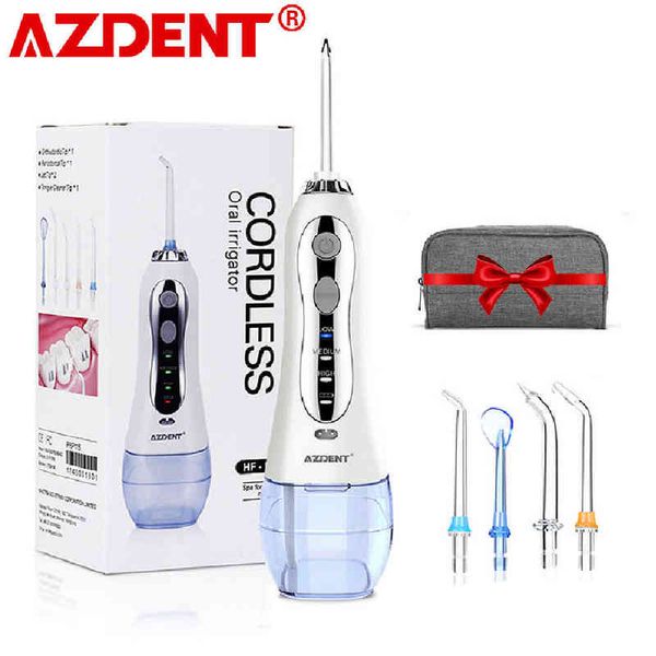 azdent portable electric oral irrigator 3 modes cordless water dental flosser usb rechargeable teeth mouth cleaner 300ml 220518
azdent portable electric oral irrigator 3 modes cordless water dental flosser usb rechargeable teeth mouth cleaner 300ml 220518