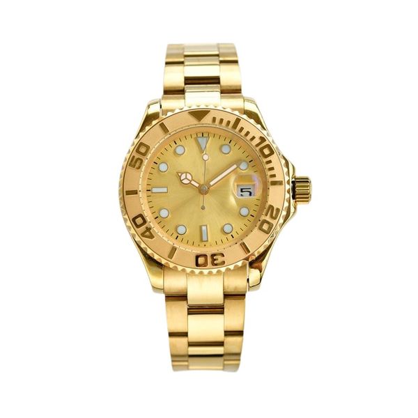 orologio mens automatic mechanical watches 40mm full stainless steel yellow face super luminous waterproof wristwatch montre de luxe watch, Slivery;brown
orologio mens automatic mechanical watches 40mm full stainless steel yellow face super luminous waterproof wristwatch montre de luxe watch, Slivery;brown