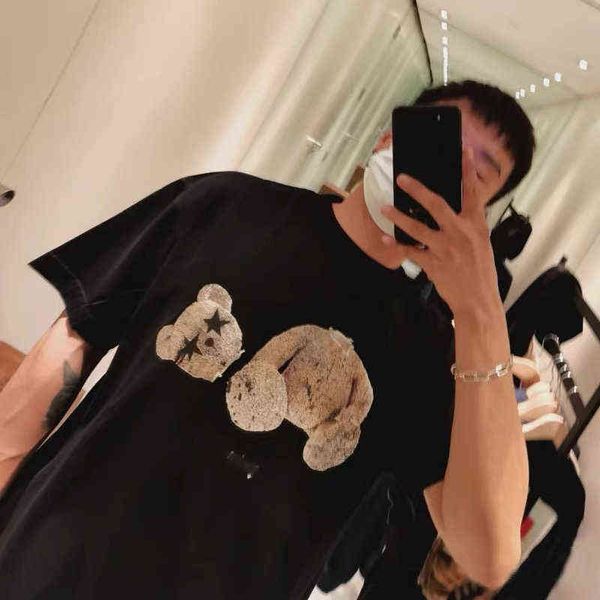 t-shirt palm splash five pointed star classic severed bear pa palm letter trend loose popular men's casual short sleeve t-shirt 28oj, White;black
t-shirt palm splash five pointed star classic severed bear pa palm letter trend loose popular men's casual short sleeve t-shirt 28oj, White;black