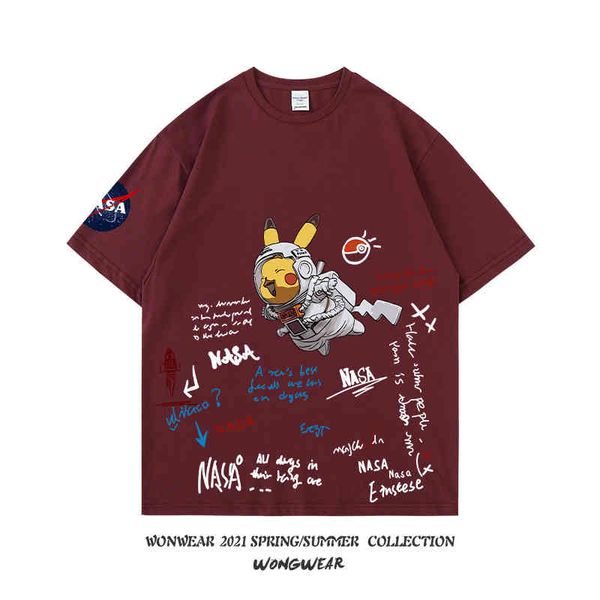 nasa astronaut t-shirt men's joint short sleeve ins fashion cartoon pure cotton couple student summer clothing bottoms 127vvs, White;black
nasa astronaut t-shirt men's joint short sleeve ins fashion cartoon pure cotton couple student summer clothing bottoms 127vvs, White;black